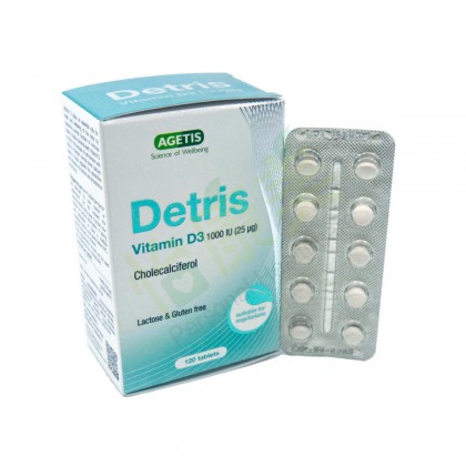 Detris Vitamin D3 1000 IU