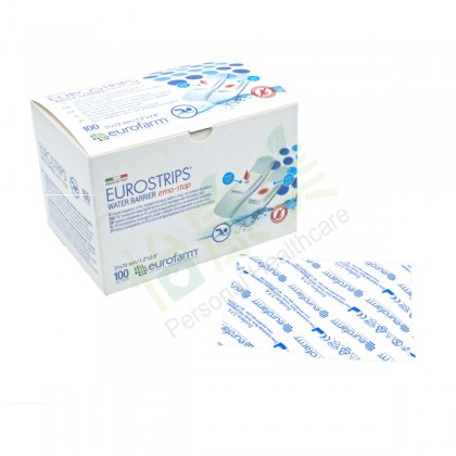 EUROSTRIPS® 3.1 x 7.2cm Water Barrier emo-stop bandage (Sterile) 
