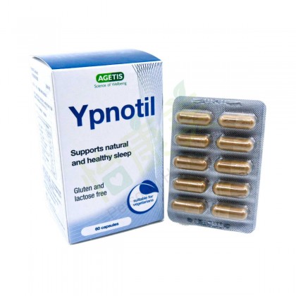AGETIS Ypnotil Supports Natural & Healthy Sleep Capsules 60's