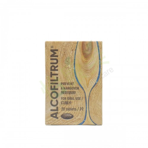 ALCOFILTRUM ® Tablets (Prevent a Hangover)