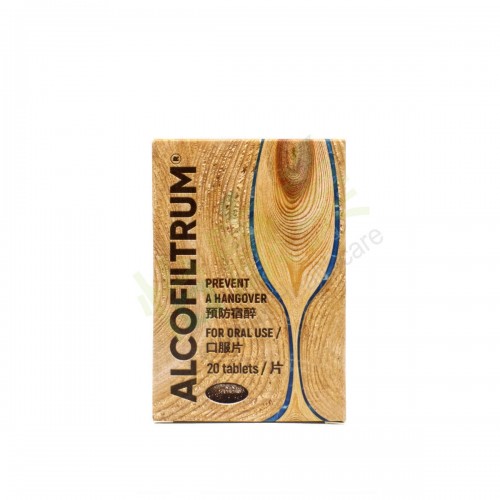 ALCOFILTRUM ® Tablets (Prevent a Hangover)