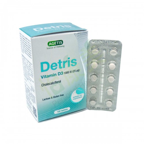 Detris Vitamin D3 1000 IU