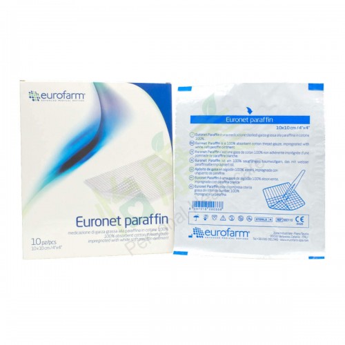 Euronet paraffin 10x10cm (Sterile)