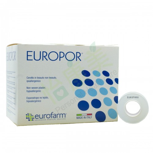 EUROPOR® Non-woven Porous Tape 2.5cm X 5m (24 rolls)