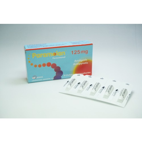 PARAMOLAN SUPPOSITORIES 125mg