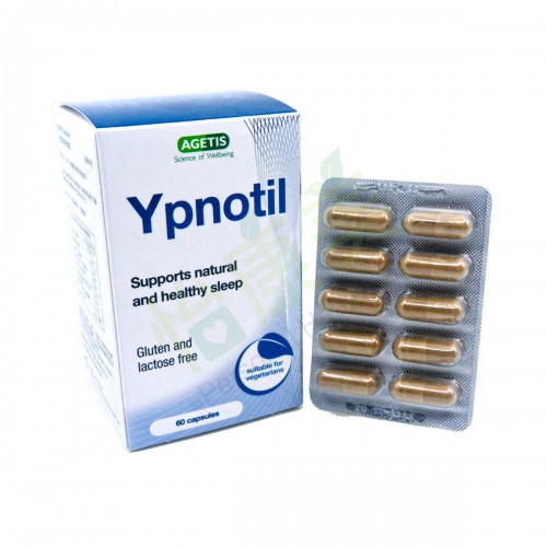 Ypnotil Supports Natural & Healthy Sleep Capsules 60's