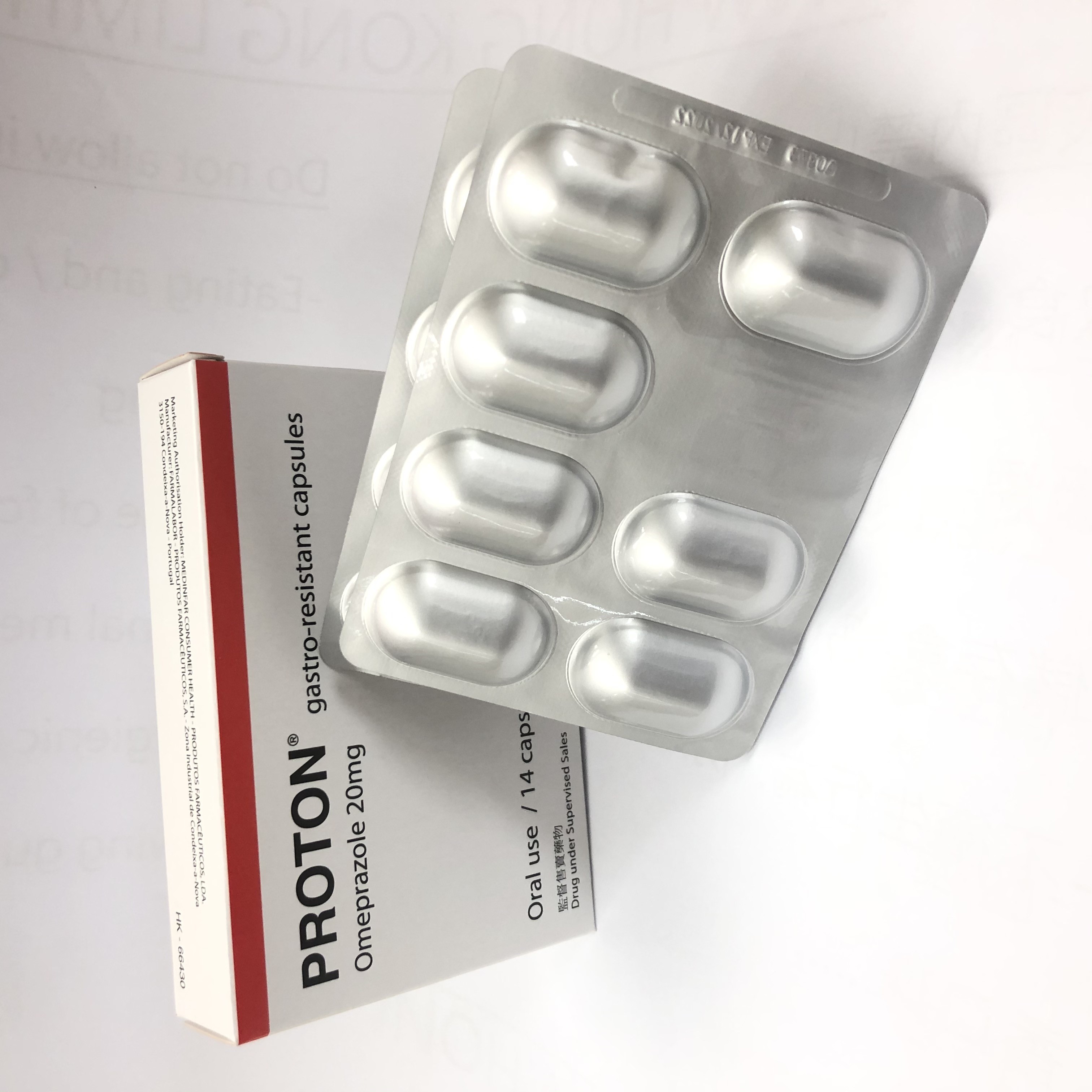 Proton®膠囊 (抗胃酸) - 產品