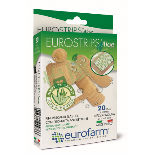EUROSTRIPS® 蘆薈低致敏性防水膠布 (混尺寸)
