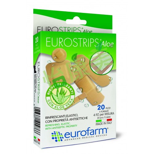 EUROSTRIPS® 芦荟低致敏性防水胶布 (混尺寸)
